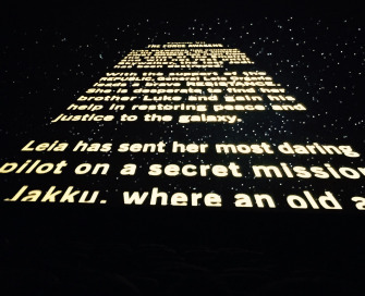 star wars scroll