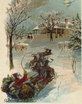 I grew up in Florida where we seldom saw snow. Even so, this is how I still see Christmas--perhaps because of that song we all know.