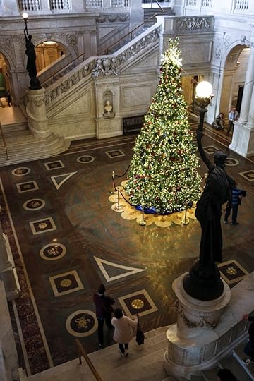 Great Hall Christmas tree. Photo by Shawn Miller.