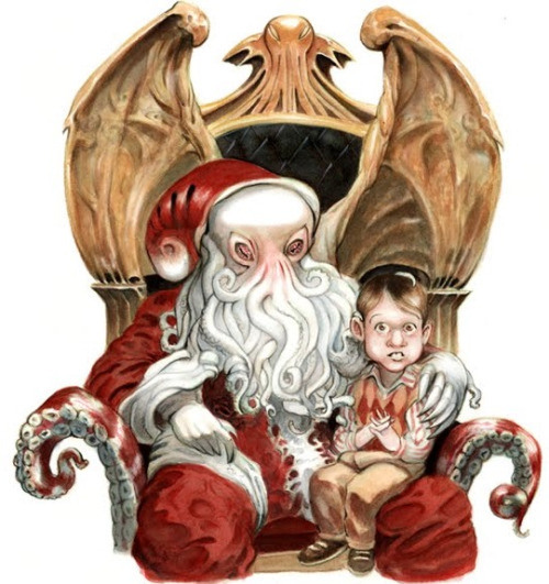 Cthulhu Santa by Scott Brundage