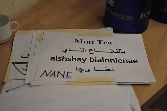 Schild Minztee