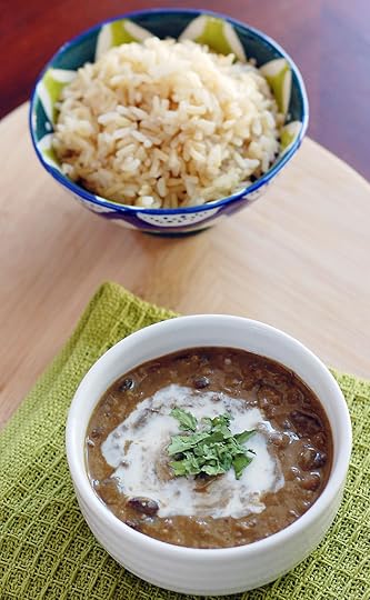 Vegan Slow Cooker Creamy Indian Lentils and Kidney Beans