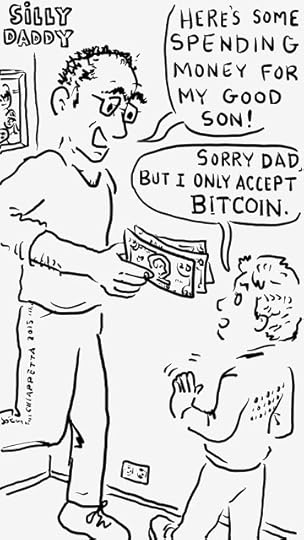 Bitcoin for Silly Daddy - comic by Joe Chiappetta