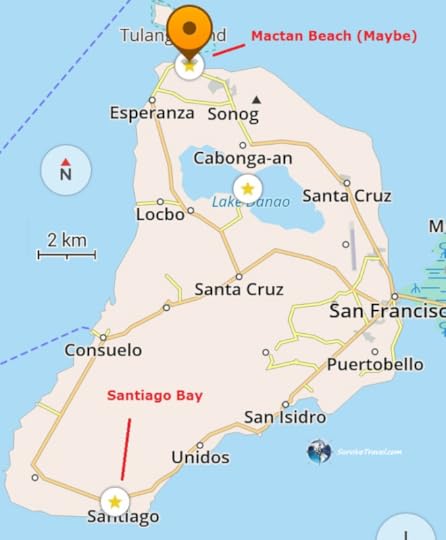 Mactan Beach Review - Map - Survive Travel