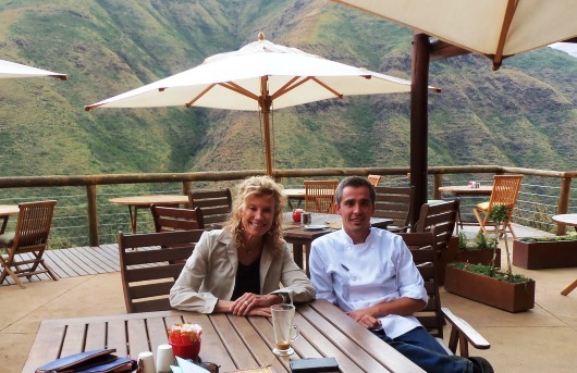 The brilliant Chef at Maliba Lodge, Nico Vorster