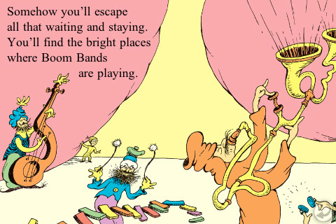 thumbnail image 2 of Oh The Places You’ll Go! 1:12 Scale Miniature Readable Book – Dr. Seuss Theme – Handmade 2 of 2