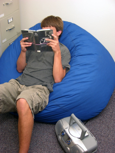 teen reading