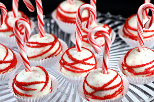 candy cane cake
