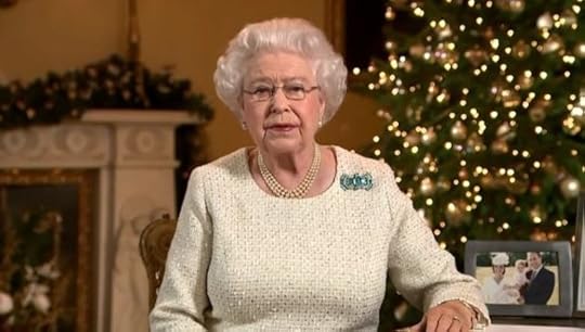 HM The Queen during her Christmas Broadcast.