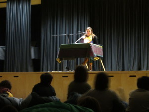 Lesung Übernachtung Bühne Autor