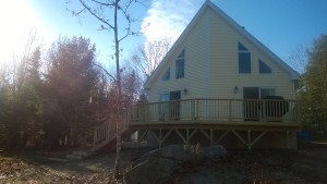 My house, with deck