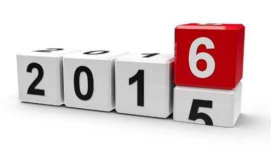 White cubes with 2015-2016 change on a white table represents the new 2016 three-dimensional rendering