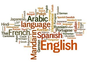 Languages tag cloud - languages diversity