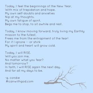 RISE today poem