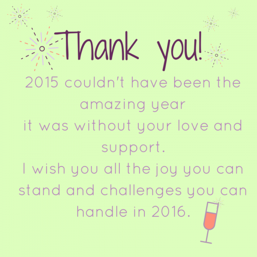 Thank you! 2015