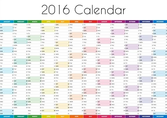 2016 Calendar