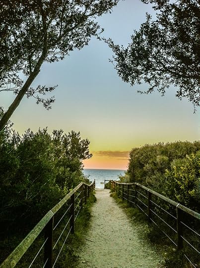 Coogee Beach at sunsest