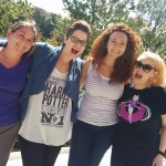 My agency retreat is in Portland this year -- look at those smiling writerly faces!