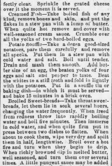 New Year's Menu from Pittsburg Dispatch 1.1.