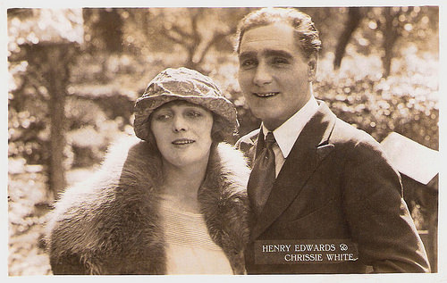 Chrissie White and Henry Edwards