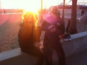2015 New Year sunset