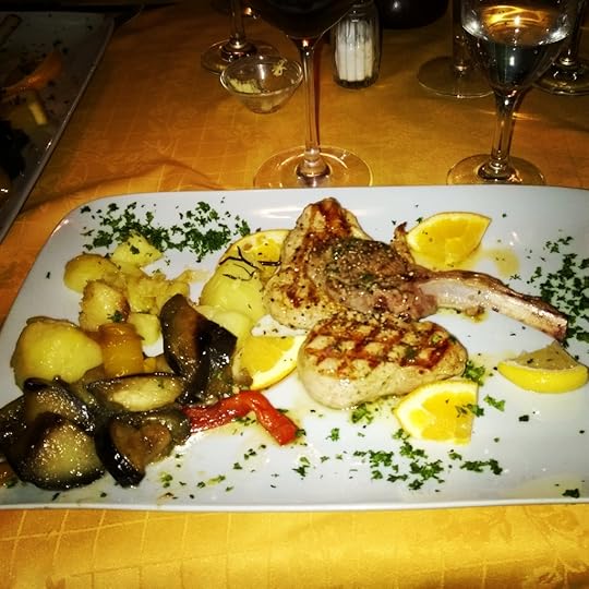 Roast lamb