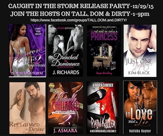 CAUGHT IN THE STORM RELEASE PARTY