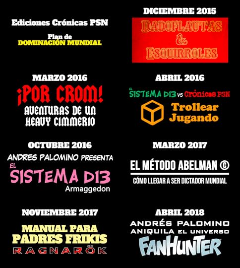 Plan editorial EDICIONES CRONICAS PSN