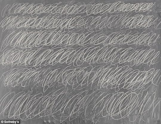 cy twombly sold for GBP47million