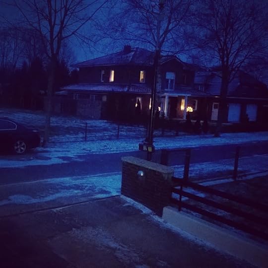 Snowy night