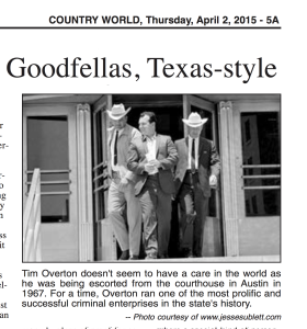 Jesse Sublett, true crime author, Austin musician and author