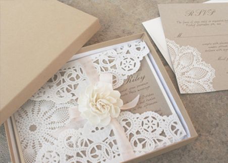 wedding invitations: 