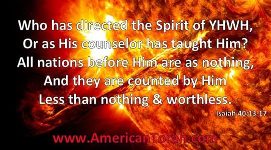 God is to be the center of our universe, not the other way around.