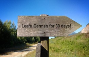 Angelika's challenge: learn German for 30 days and win prizes