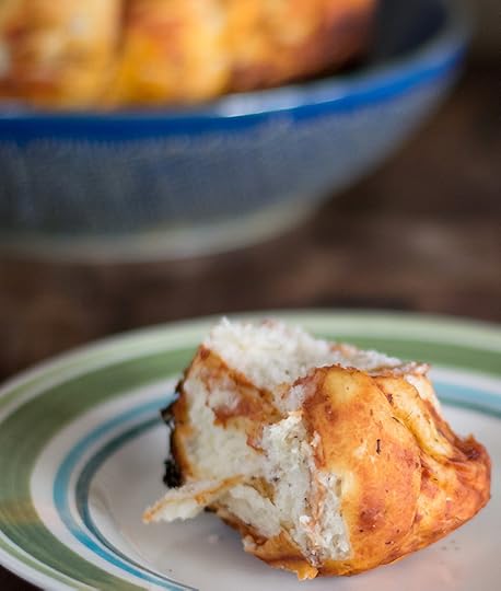 Slow Cooker Pull-Apart Pizza Rolls from The Make Ahead Vegan Cookbook