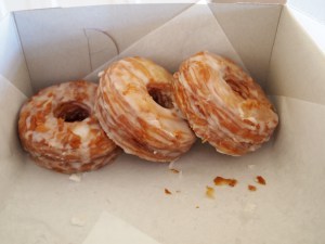 These are cronuts (I don't think I want to know the calorie count!)