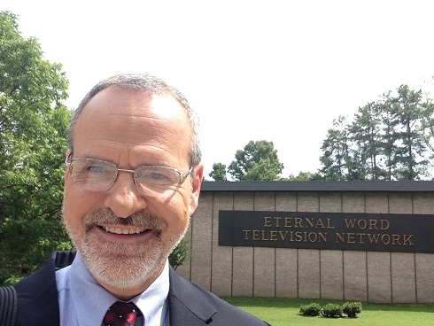 Catholic speaker and author Gary Zimak at EWTN studios