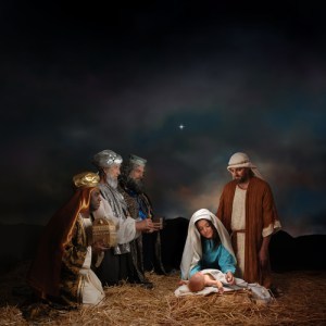 Christmas Nativity with Wise Men