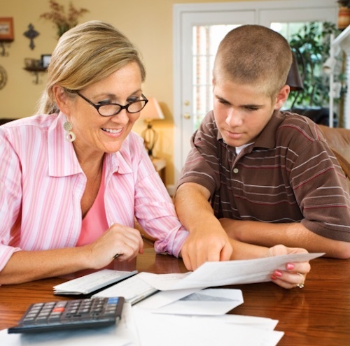 Teaching Kids About Money--let the kids prepare the budget one month.