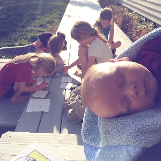 Getting back into the school routine after the holidays and a new baby