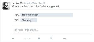 The majority of the 34 people who voted in this poll agreed with me.