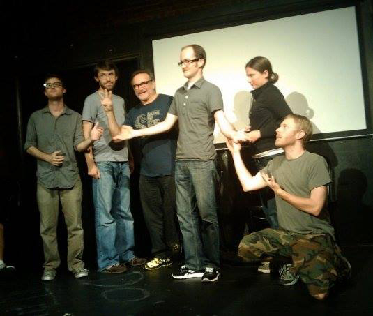 Suzi Barrett UCB with Robin Williams