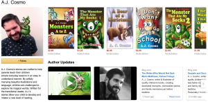 A. J. Cosmo's Amazon Author Page