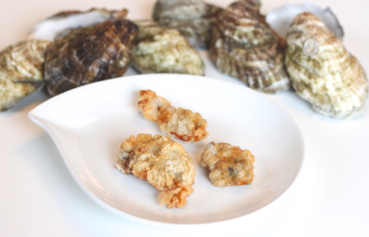 fried oysters
