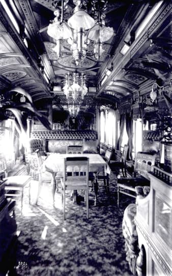 Private Car image of private dining room. Image: Public Domain.