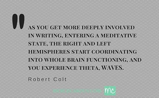 Robert Colt on writing