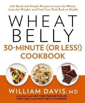 Wheat Belly 30-Minute Cookbook Cover