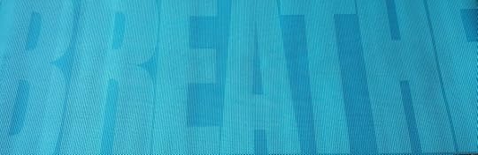 The blue yoga mat that changed my perspective.