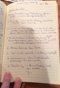 Journal goals