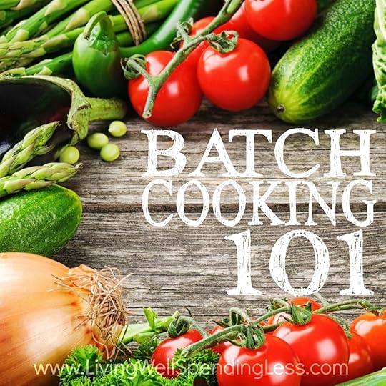 Batch cooking square 1